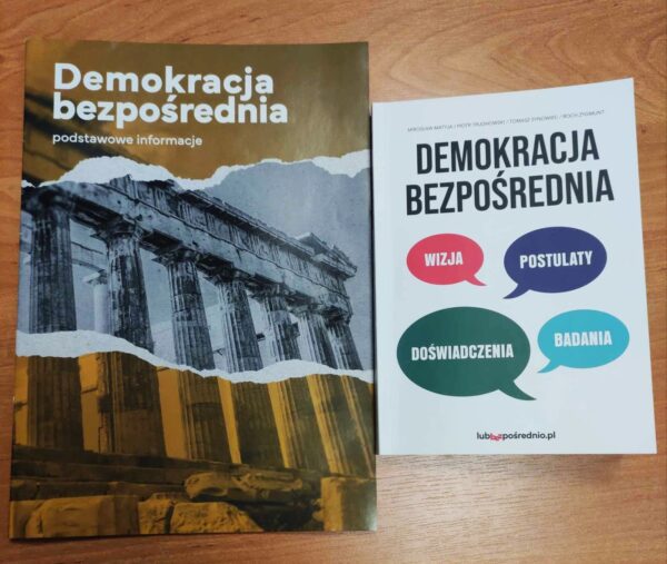 Broszura i książką o demokracji bezpośredniej. Gdzie je znaleźć? Jak zdobyć?